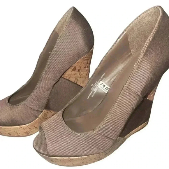 💕TEN💕 BRAND NEW MOSSIMO WEDGES, gorgeous shoe! - Picture 1 of 6